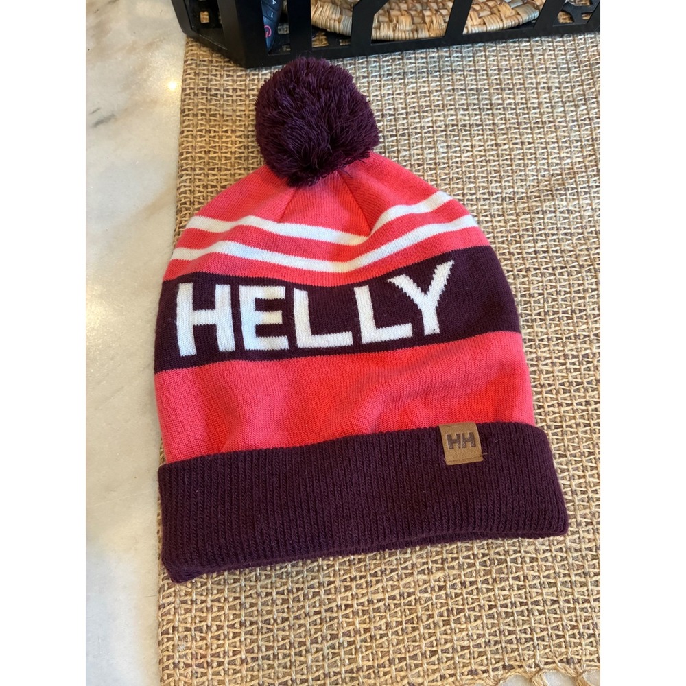Helly Hansen NWOT Womens Ridgeline Pom Beanie Knit Winter Hat 67150